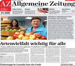 Read today's Allgemeine Zeitung Epaper epaper