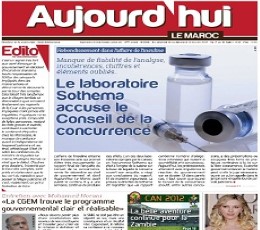 Read today's Aujourd’hui Le Maroc Epaper epaper