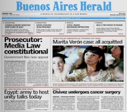 Read today's Buenos Aires Herald Epaper epaper