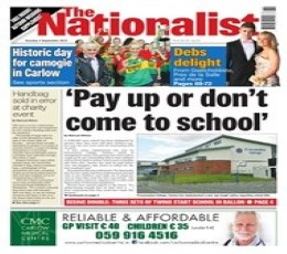 Read today's Carlow Nationalist Epaper epaper