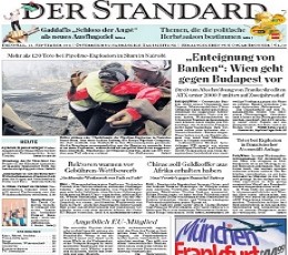 Read today's Der Standard Epaper epaper