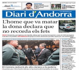 Read today's Diari d’Andorra Epaper epaper