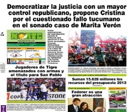 Read today's Diario Norte Epaper epaper