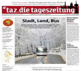 Read today's die Tageszeitung Epaper epaper