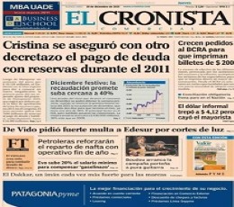 Read today's El Cronista Epaper epaper