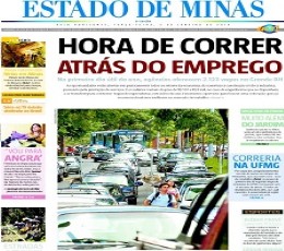 Read today's Estado de Minas Epaper epaper