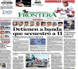 Read today's Frontera Epaper epaper