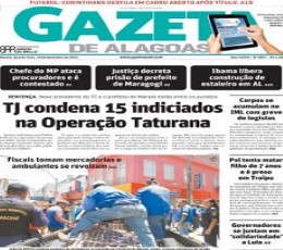 Read today's Gazeta de Alagoas Epaper epaper