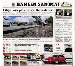 Read today's Hameen Sanomat Epaper epaper