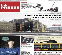 Read today's La Presse Epaper epaper