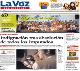 Read today's La Voz del Interior Epaper epaper