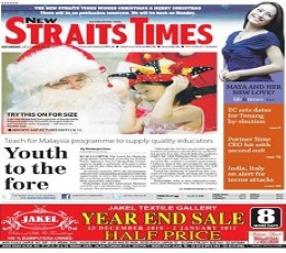 Read today's New Straits Times Epaper epaper