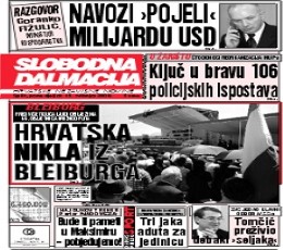 Read today's Slobodna Dalmacija Epaper epaper