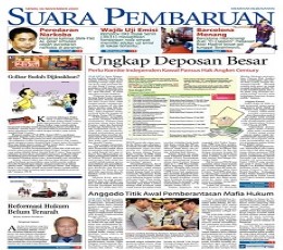 Read today's Suara Pembaruan Epaper epaper