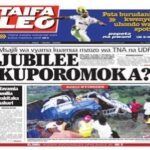Taifa Leo Epaper