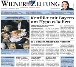Read today's Wiener Zeitung Epaper epaper
