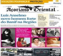 Read today's Acoriano Oriental Epaper epaper