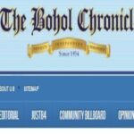 Bohol Chronicle Epaper