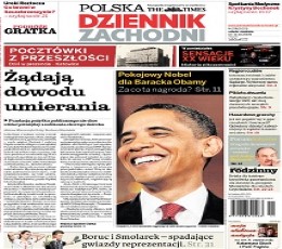 Read today's Dziennik Zachodni Epaper epaper