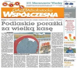 Read today's Gazeta Współczesna Epaper epaper