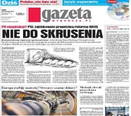 Read today's Gazeta Wyborcza Epaper epaper