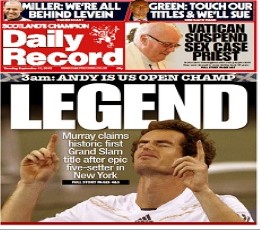Read today's Daily Record Epaper epaper