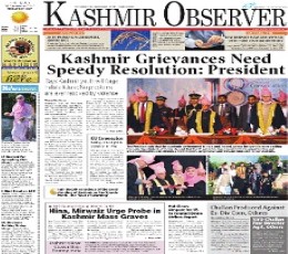 Read today's Kashmir Observer epaper