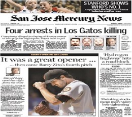 Read today's San Jose Mercury News Epaper epaper