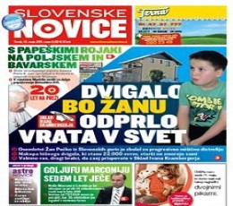 Read today's Slovenske novice Epaper epaper