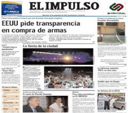 Read today's El Impulso Epaper epaper