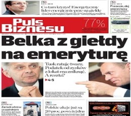 Read today's Puls Biznesu Epaper epaper
